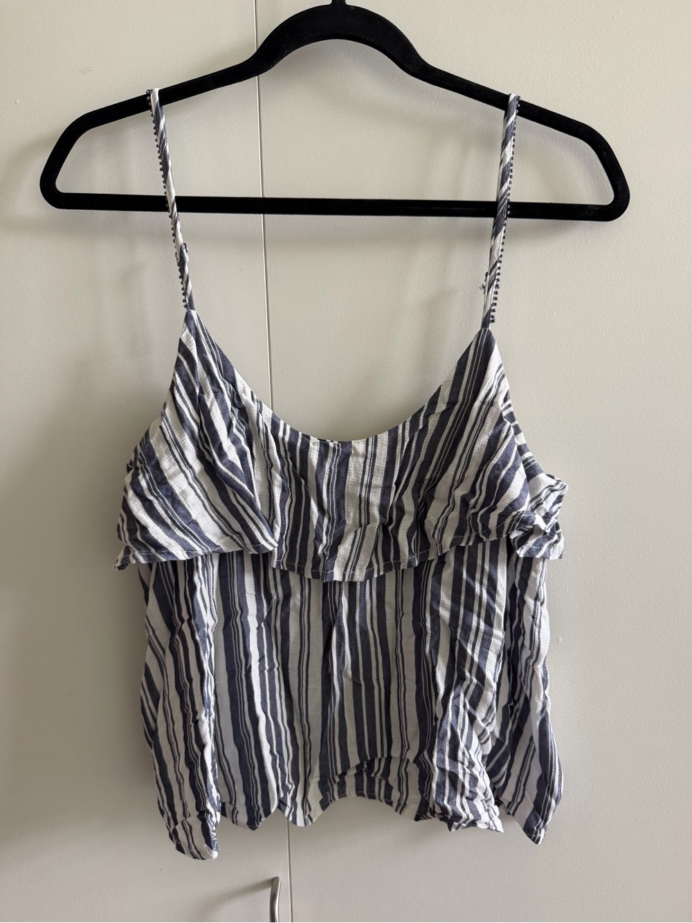 Gentle fawn ruffle top